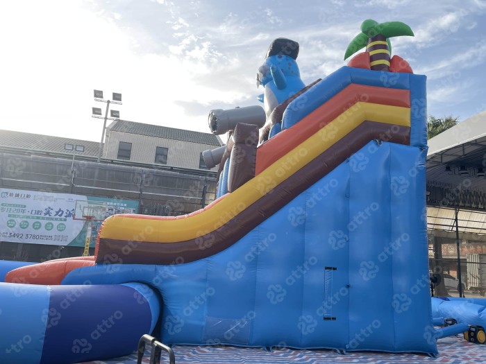 Надувной аквапарк "Капитан Джордж Морж" 14,7*9*8,3 м