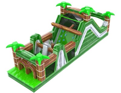 Надувная полоса препятствий &quot;Покоритель Джунглей&quot; 12,2*3,3*4,7 м