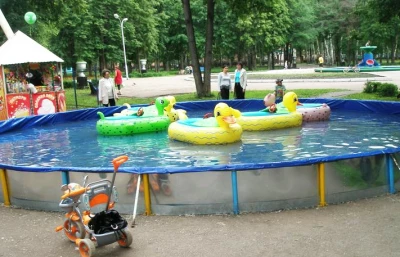 Бамперная лодочка "Животные"