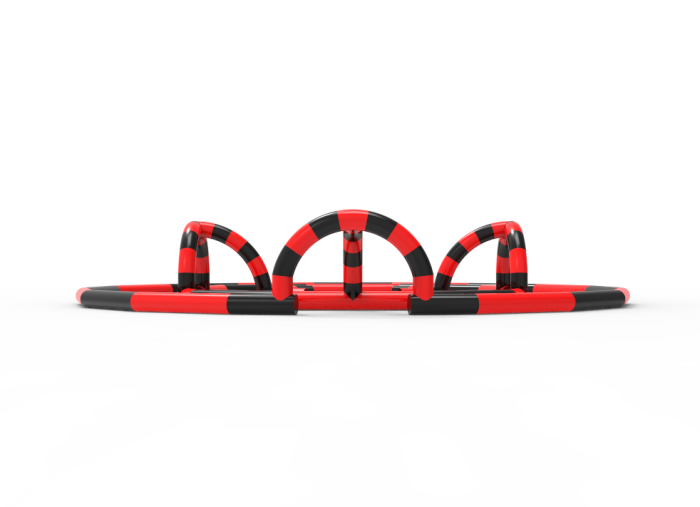 Надувной автодром 20*20*3 м (герметичный)