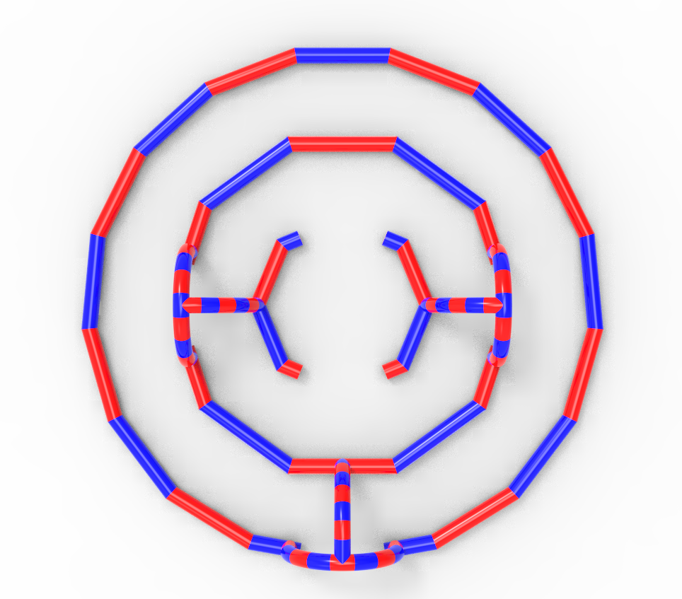 Надувной автодром 20*20*3 м (на поддуве)