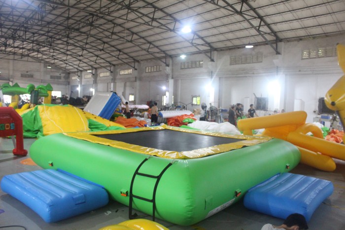 Надувной аквапарк "Спорт парк 30" 22,7*12,3*3 м