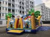 Надувная горка "Миньоны на волнах" 12*6*6,1 м