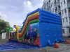 Надувная горка "Миньоны на волнах" 12*6*6,1 м