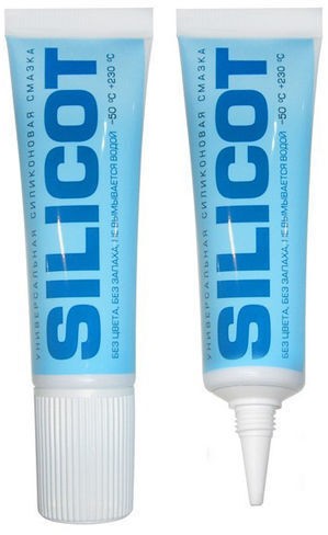 Силиконовая смазка для молнии Tizip SILICOT 30г