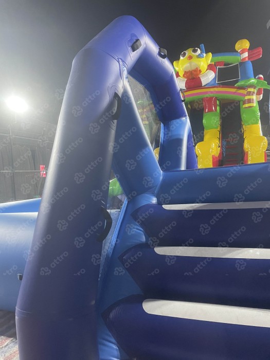 Надувной аквапарк "Цып-Цыпа на пляже" 14*8*8 м