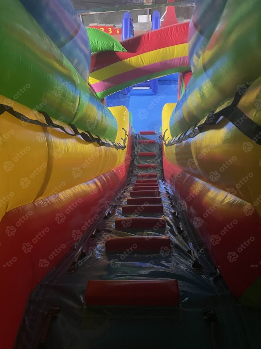 Надувной аквапарк "Цып-Цыпа на пляже" 14*8*8 м