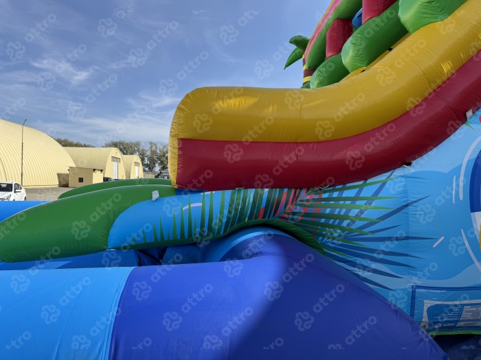 Надувной аквапарк "Цып-Цыпа на пляже" 14*8*8 м