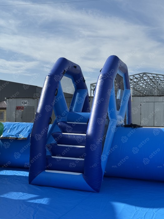 Надувной аквапарк "Цып-Цыпа на пляже" 14*8*8 м