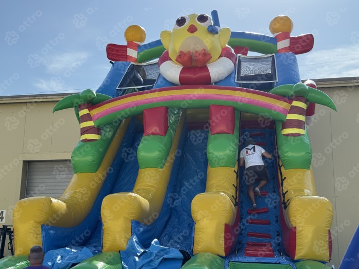 Надувной аквапарк "Цып-Цыпа на пляже" 14*8*8 м