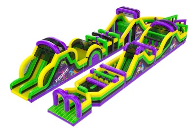 Надувная полоса препятствий &quot;Финишируй&quot; 34,3*11,6*6,1 м