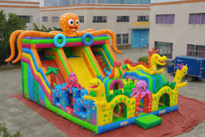 Проект надувного батута «Морские чудеса»