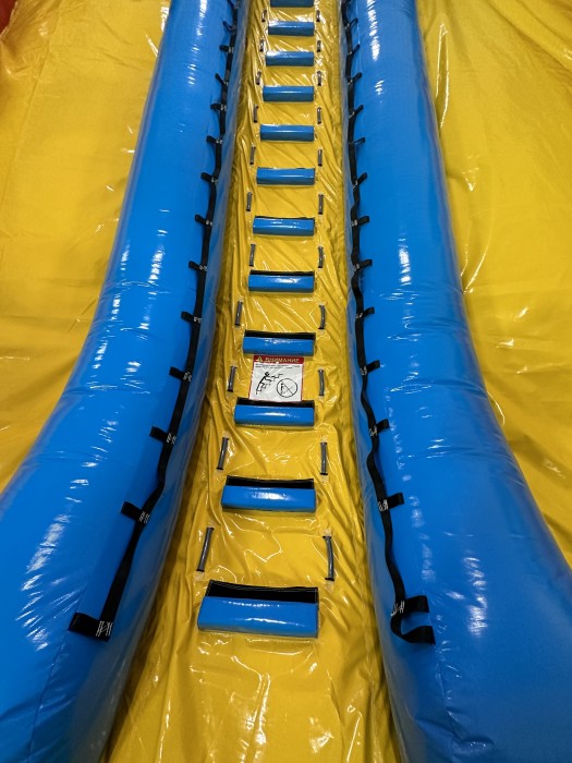 Надувная горка "Подводный мир" 14*7*8,3 м
