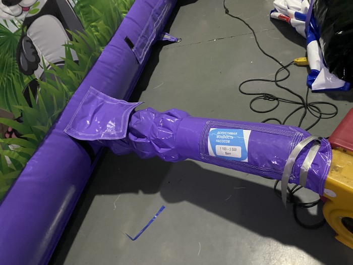 Надувная горка "Сафари Джунгли" 6,5*3,5*3 м