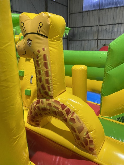 Надувная горка "Сафари Джунгли" 6,5*3,5*3 м