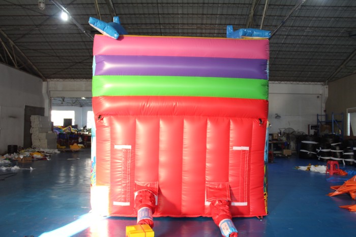 Надувная горка "Подводная жизнь" 6*3*3,9 м