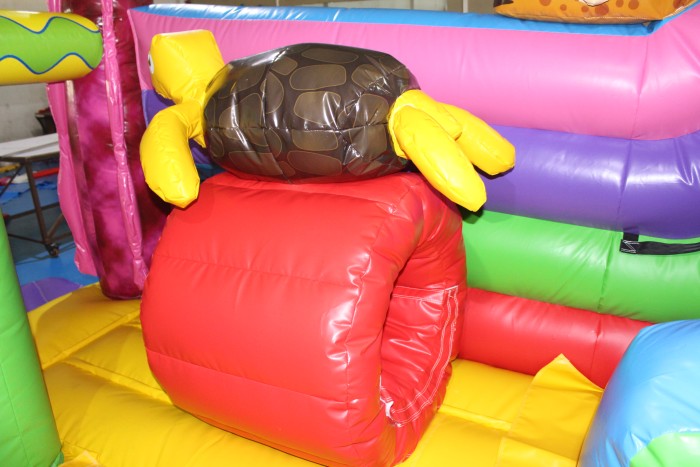 Надувная горка "Подводная жизнь" 6*3*3,9 м