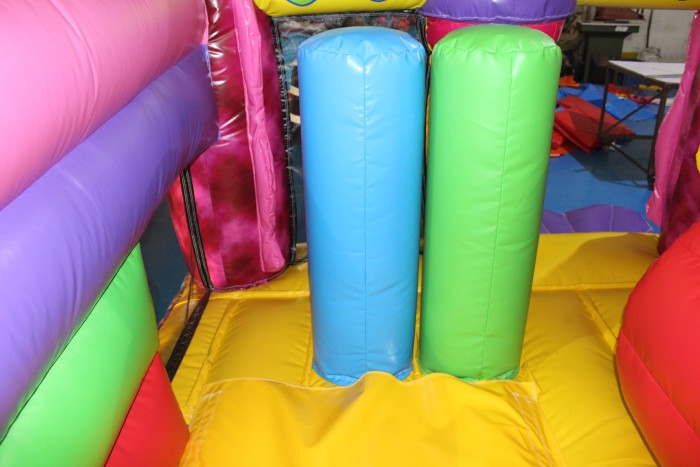 Надувная горка "Подводная жизнь" 6*3*3,9 м