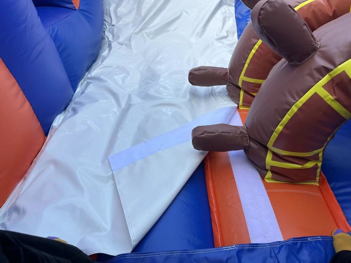 Надувная полоса препятствий "Пиратский корабль" 10*3*3 м