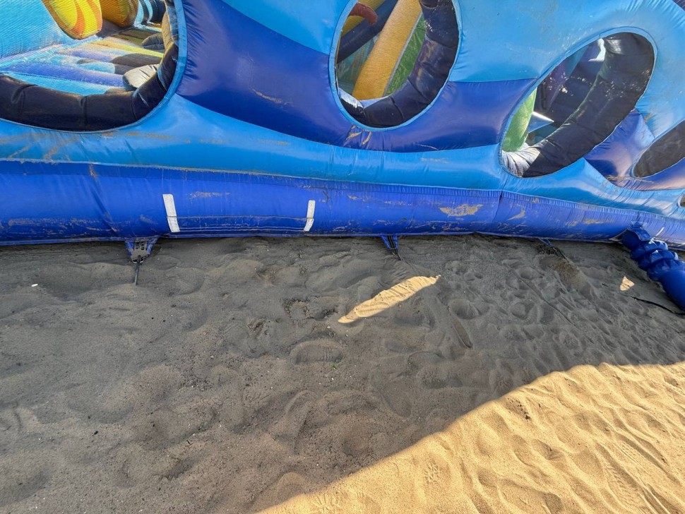 Надувная горка 