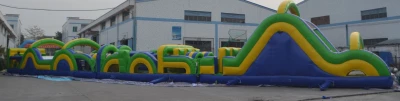 Надувная полоса препятствий "Вперед" 29*4*4,5 м