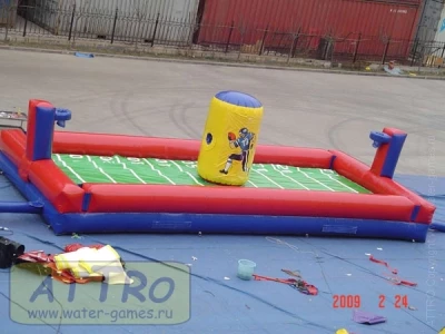 Надувная игра "Баскетбол на веревках"9,5*4,5*2,5 м