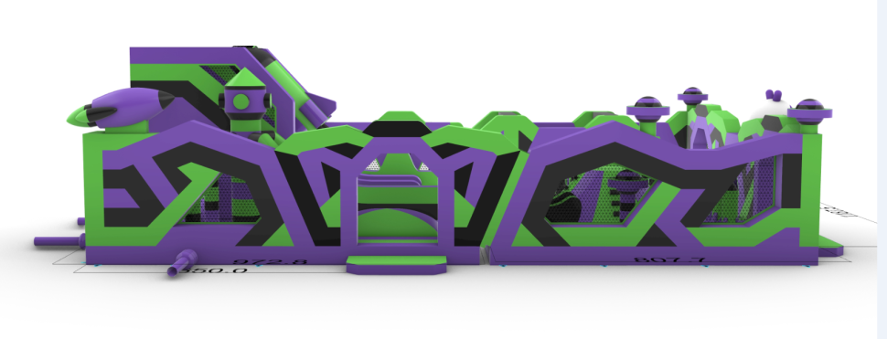 Надувная горка 