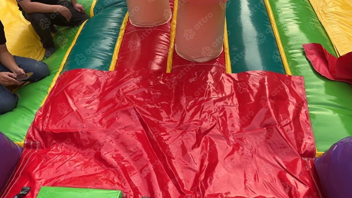 Надувная горка "Емеля" 14*7*8,3 м