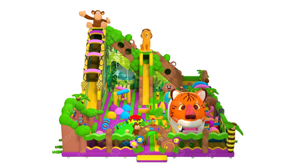 Надувная горка 