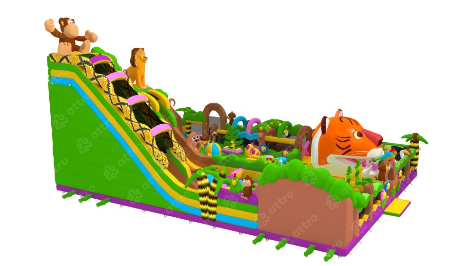 Надувная горка 