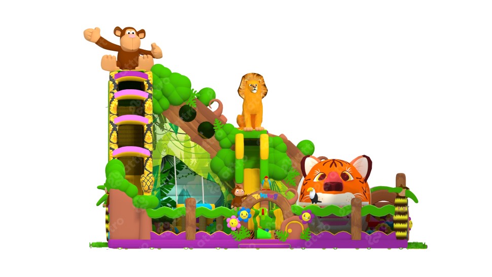 Надувная горка 