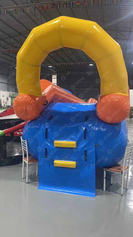 Надувная водная горка 