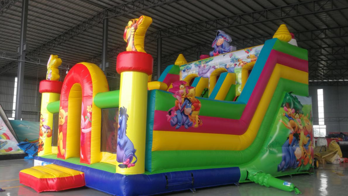 Надувной батут "Винни-Пух" 8*6*5,8 м