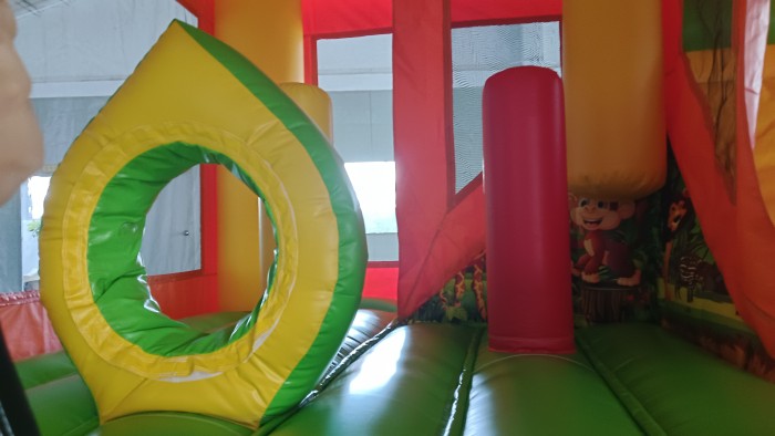 Надувная горка "Джунгли" 4*4*4,1 м