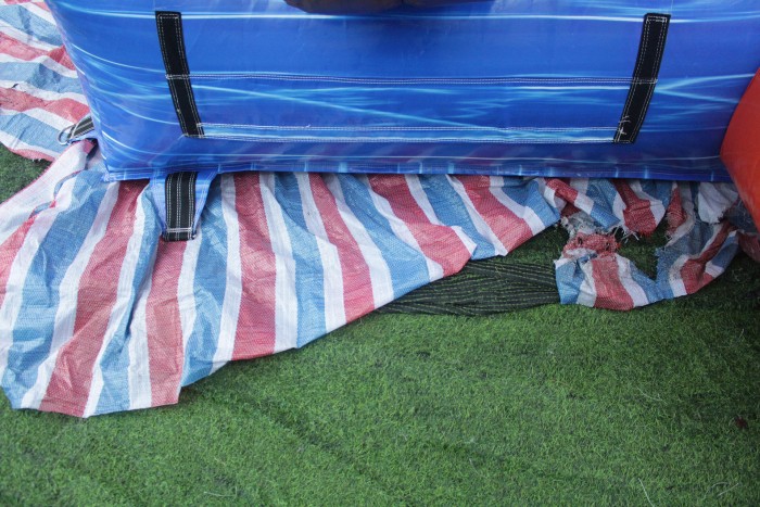 Надувной батут "Пиратская гавань" 8,5*7*5,3 м