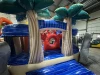 Надувной батут "Пиратская гавань" 8,5*7*5,3 м