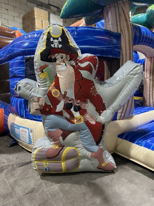 Надувной батут "Пиратская гавань" 8,5*7*5,3 м