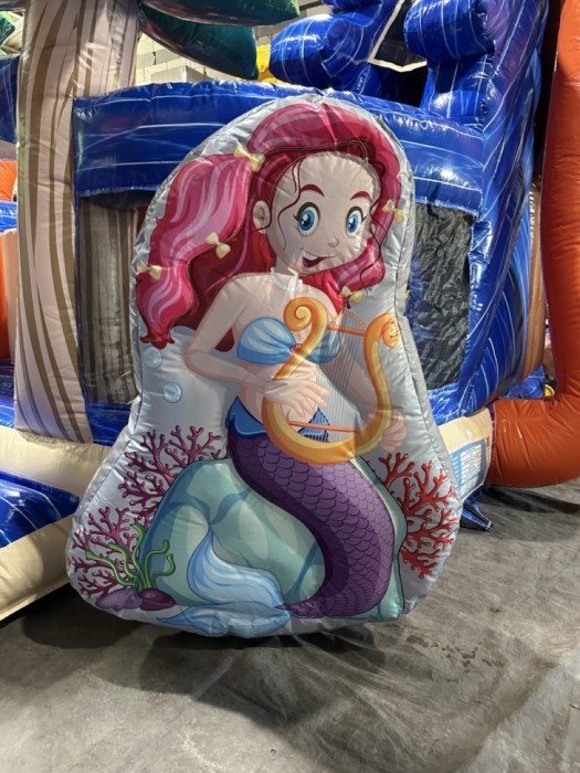 Надувной батут "Пиратская гавань" 8,5*7*5,3 м