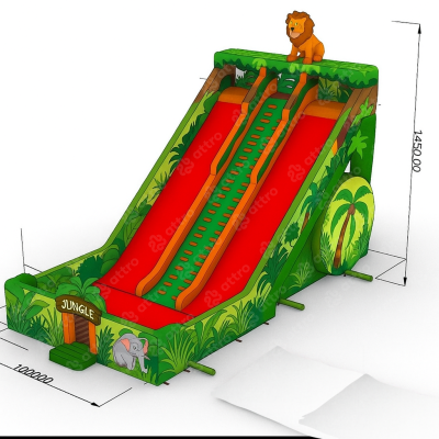 Проект надувной горки &quot;Лев&quot;