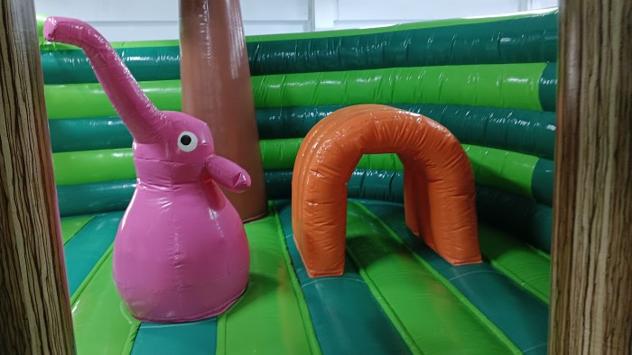 Надувной аквапарк "Пристань Джунгли" 20*15*8,6 м