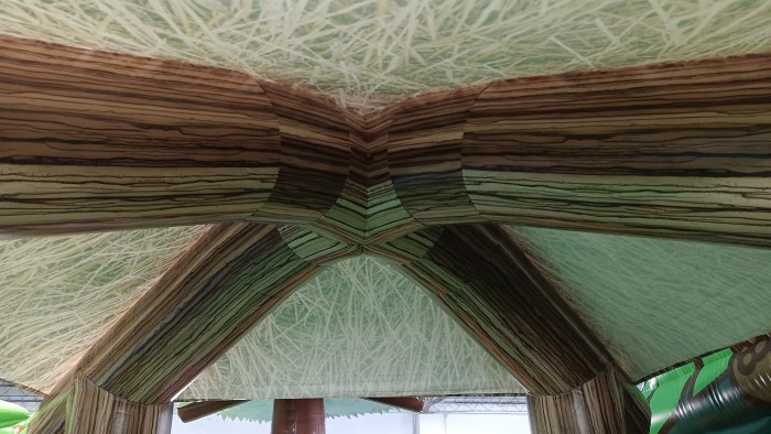 Надувной аквапарк "Пристань Джунгли" 20*15*8,6 м