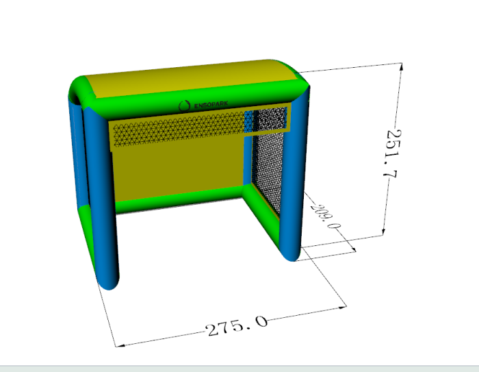 Надувной пляжный тент "Beach Tent" 2,75*2,1 м