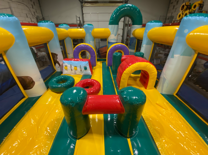 Надувной батут «Джуманджи»  10*5*3,5 м