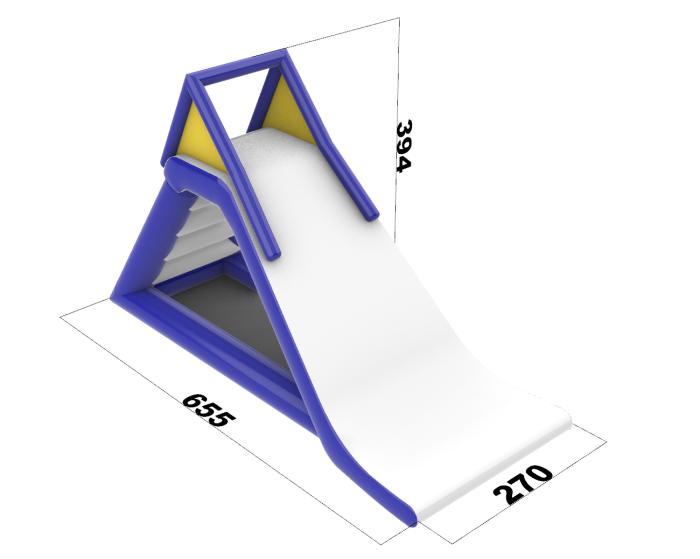 Надувной аквапарк "Джунгли на воде"