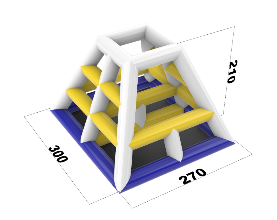 Надувной аквапарк 