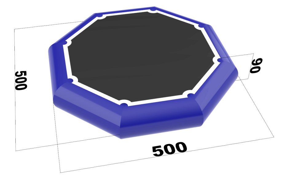 Надувной аквапарк 