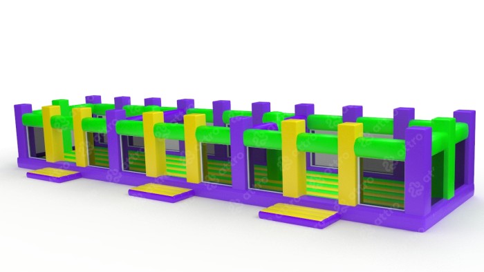 Надувной батут "Черноморец", 20*5*3 м