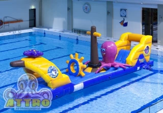 Полоса препятствий на воде "Осьминог" 10*2*3,5 м