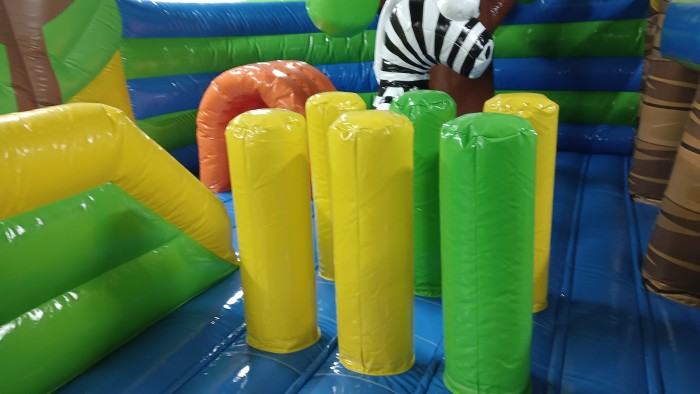 Надувной аквапарк "Пристань Тропики большая" 28*15*8,6 м