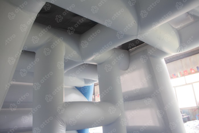 Надувной аквапарк "Спорт парк 25" 20,5*17,5*5,1 м